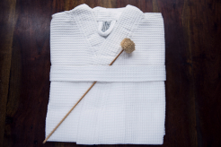 M WAFFLE 200g hotel robe