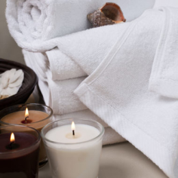  70x140 DELUXE DIAGONAL 500g hotel bath towel